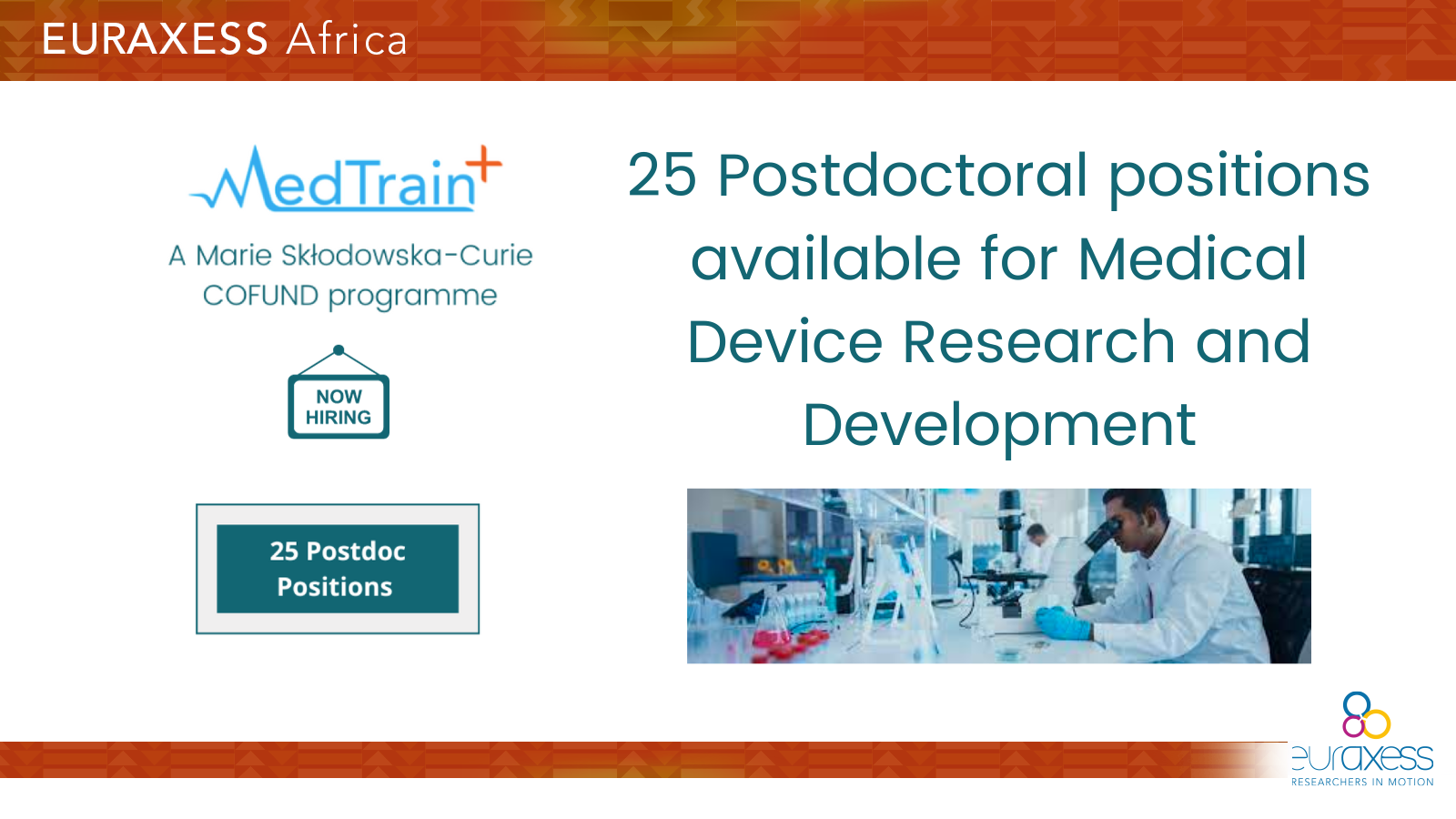 25 Postdoctoral Positions Available For Medical Device Research And ...